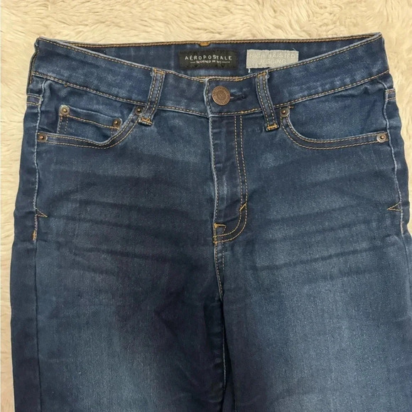 Aeropostale High Waisted Jegging petite -size 2 short - Picture 3 of 7